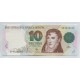 ARGENTINA COL. 744b BILLETE DE $ 10 CONVERTIBLES SIN CIRCULAR UNC